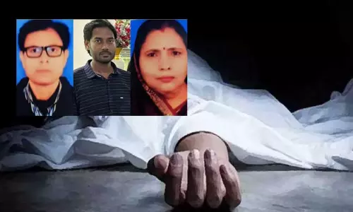 தாய், தந்தையை கொன்று உடலை துண்டு துண்டாக வெட்டி ஆற்றில் வீசிய மகன் - உ.பி.யில் பயங்கரம் தாய், தந்தையை கொன்று உடலை துண்டு துண்டாக வெட்டி ஆற்றில் வீசிய மகன் - உ.பி.யில் பயங்கரம்