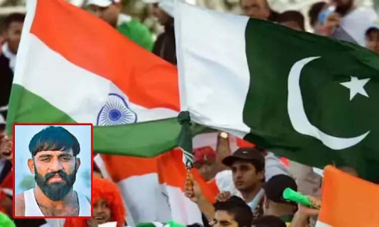 இந்திய அணிக்காக விளையாடிய பாகிஸ்தான் வீரர் இந்திய அணிக்காக விளையாடிய பாகிஸ்தான் வீரர்