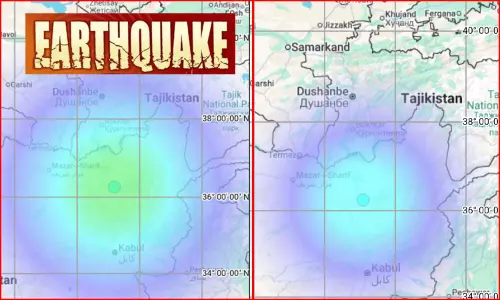 ஆப்கானிஸ்தானில் ஒரே நாளில் அடுத்தடுத்து இரண்டு முறை நிலநடுக்கம்