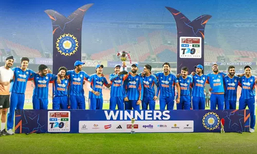 டி20 கிரிக்கெட் தொடர்:  தொடர்ந்து 8-வது வெற்றியை பதிவு செய்த இந்தியா