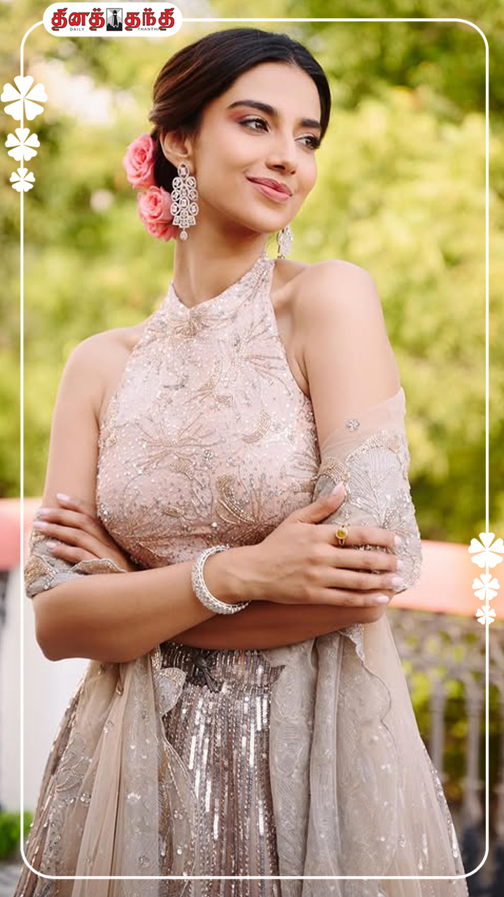 நடிகை மீனாட்சி சவுத்ரியின் லேட்டஸ்ட் கிளிக்ஸ்!