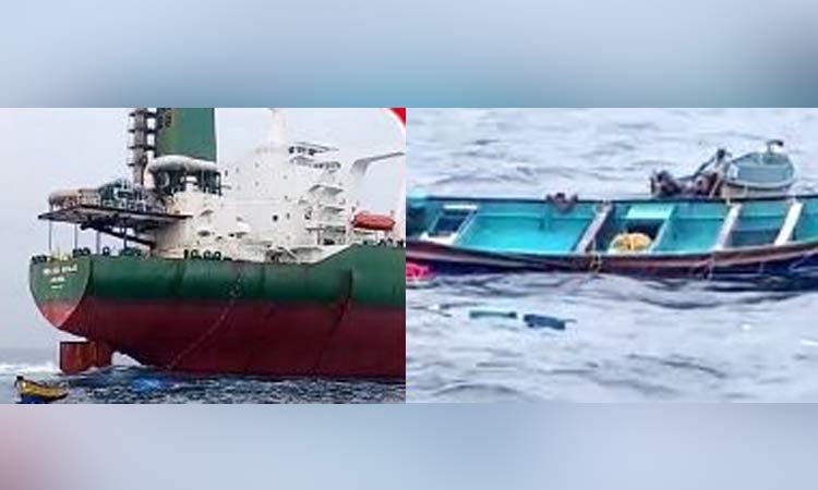கன்னியாகுமரி: நடுக்கடலில் நாட்டு படகுகள் மீது மோதிய வெளிநாட்டு கப்பல்