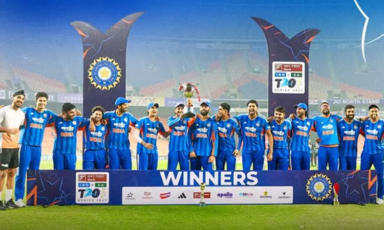 தென் ஆப்பிரிக்காவுக்கு எதிரான டி20 தொடர்: இம்பேக்ட் வீரர் விருது வென்றது யார்..? தென் ஆப்பிரிக்காவுக்கு எதிரான டி20 தொடர்: இம்பேக்ட் வீரர் விருது வென்றது யார்..?