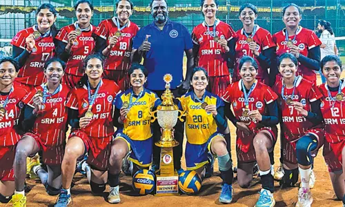 தென்மண்டல பல்கலைக்கழக கைப்பந்து: எஸ்.ஆர்.எம். அணி சாம்பியன்