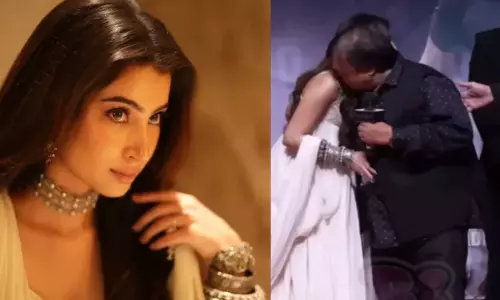 “துரந்தர்” பட நடிகையை  முத்தமிட்ட சர்ச்சைக்கு பதிலடி கொடுத்த நடிகர்