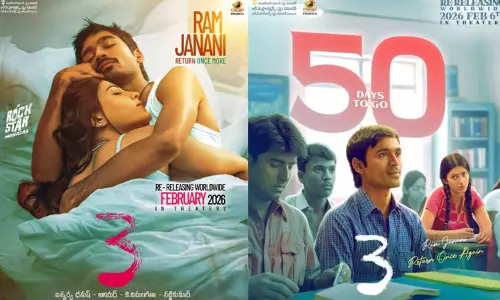 ரீ- ரிலீஸாகும் தனுஷின் “3” ரீ- ரிலீஸாகும் தனுஷின் “3”