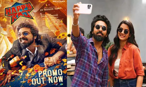 ஜி.வி.பிரகாஷின் “ஹாப்பி ராஜ்” படத்தின் புரோமோ வீடியோ வெளியீடு