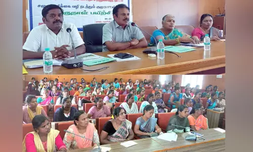 தூத்துக்குடியில் சமூக தணிக்கை குழுவிற்கான பயிற்சி முகாம்