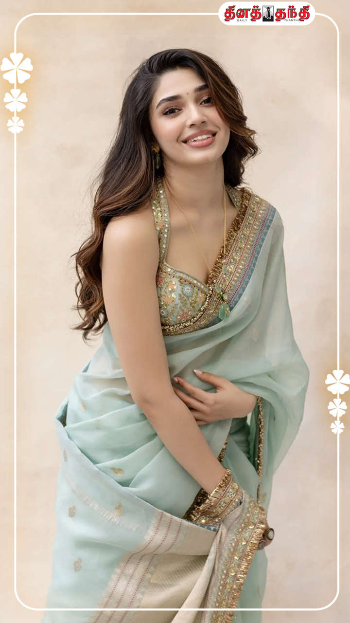 நடிகை கீர்த்தி ஷெட்டியின் லேட்டஸ்ட் கிளிக்ஸ்!