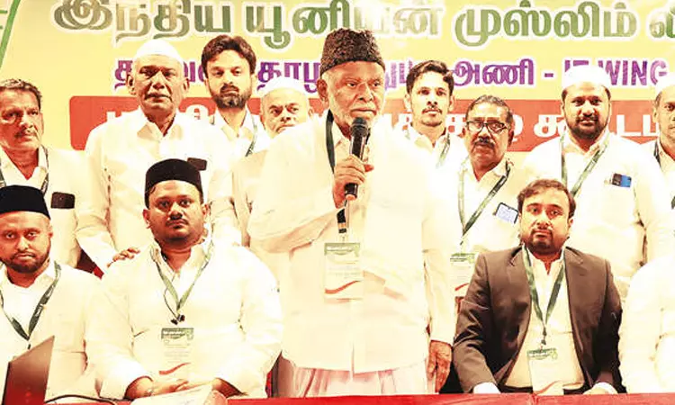 திமுக கூட்டணியில் 16 தொகுதிகளை கேட்போம்- காதர் மொய்தீன் திமுக கூட்டணியில் 16 தொகுதிகளை கேட்போம்- காதர் மொய்தீன்