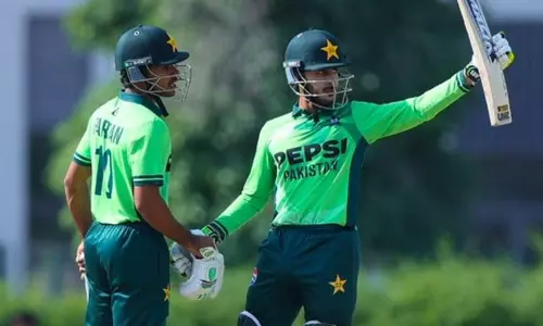 இளையோர் ஆசிய கோப்பை இறுதிப்போட்டி: இந்தியாவுக்கு இமாலய இலக்கு நிர்ணயித்த பாகிஸ்தான்