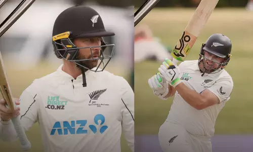 புதிய சாதனை படைத்த லாதம் மற்றும் கான்வே இணை