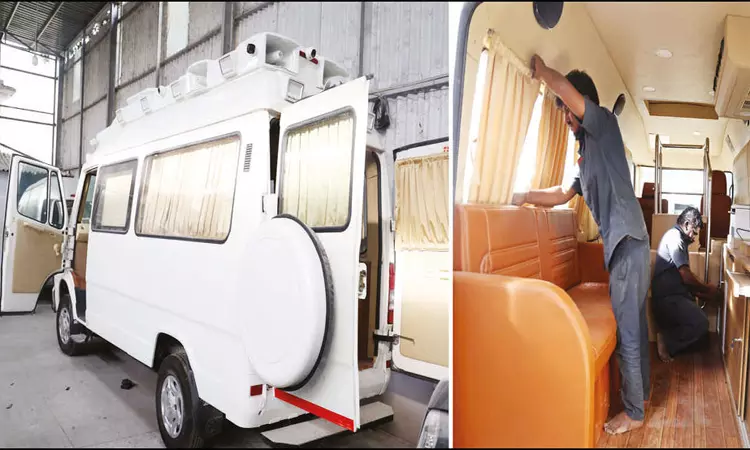 நெருங்கும் சட்டமன்ற தேர்தல்: அரசியல் தலைவர்களுக்காக பல்வேறு வசதிகளுடன் தயாராகும் பிரசார வாகனங்கள் நெருங்கும் சட்டமன்ற தேர்தல்: அரசியல் தலைவர்களுக்காக பல்வேறு வசதிகளுடன் தயாராகும் பிரசார வாகனங்கள்