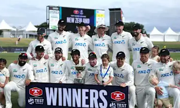 3வது டெஸ்ட்: வெஸ்ட் இண்டீசை வீழ்த்தி தொடரை கைப்பற்றிய நியூசிலாந்து