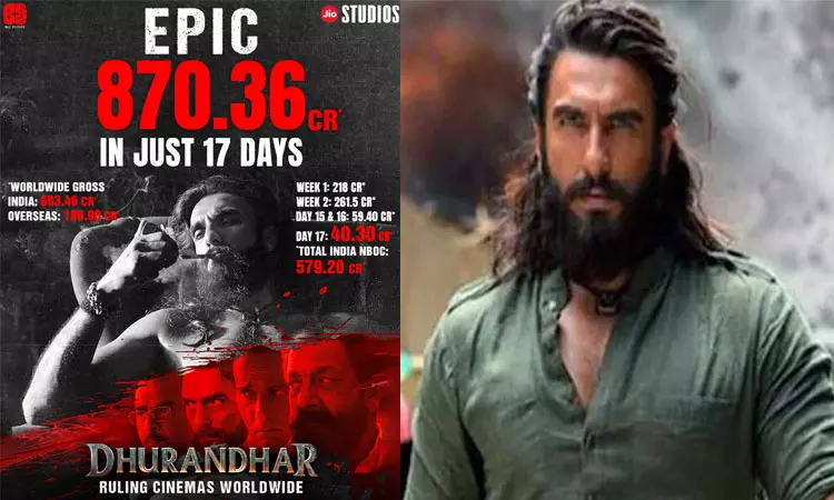 “காந்தாரா” படத்தின் வசூல் சாதனையை முறியடித்த “துரந்தர்”