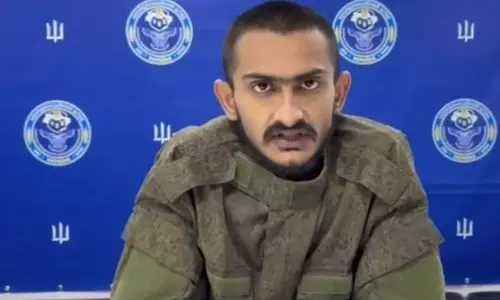 ரஷியாவுக்கு படிக்க சென்ற குஜராத் மாணவன் ராணுவத்தில் சேர்ப்பு - மீட்கக்கோரி வீடியோ வெளியீடு