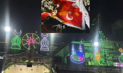 திருப்பரங்குன்றம் மலையில் உள்ள தர்காவில் சந்தனக்கூடு திருவிழா கொடியேற்றம்