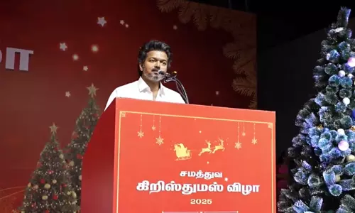 கண்டிப்பாக ஒரு ஒளி பிறக்கும்; அது நம்மை வழிநடத்தும் - தவெக தலைவர் விஜய் பேச்சு