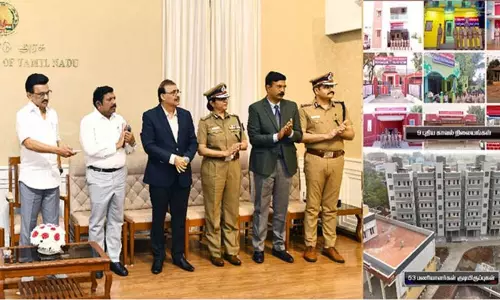 காவல், தீயணைப்பு துறைகள் சார்பில் ரூ.43.91 கோடி செலவில் கட்டப்பட்டுள்ள கட்டிடங்கள் - முதல்-அமைச்சர் திறந்து வைத்தார்