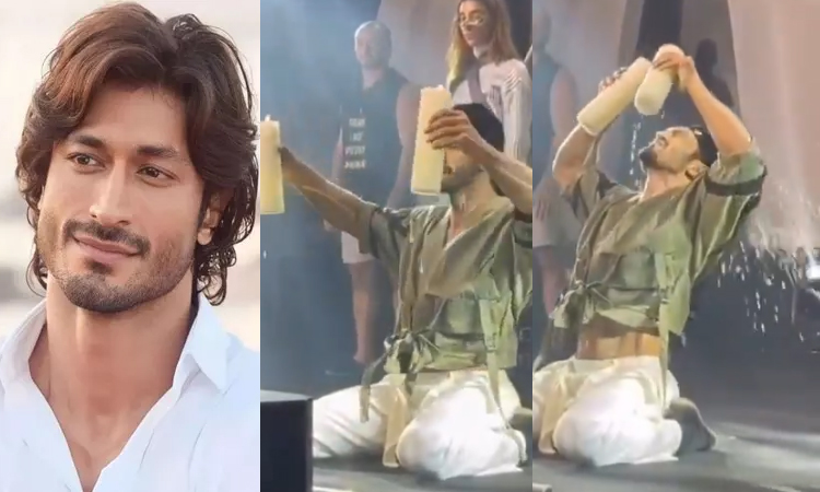 முகத்தில் சூடான மெழுகை ஊற்றிய வித்யுத் ஜம்வால் - வைரலாகும் வீடியோ