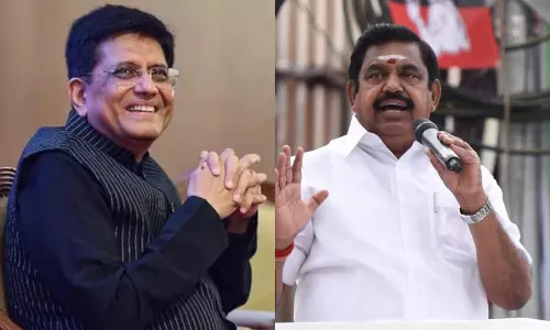 பியூஷ் கோயல் இன்று சென்னை வருகிறார்: எடப்பாடி பழனிசாமியுடன் ஆலோசனை