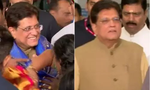 சென்னை வந்தார் தமிழ்நாடு பாஜக தேர்தல் பொறுப்பாளர் பியூஷ் கோயல்