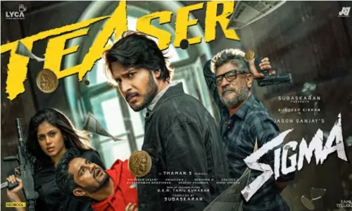 ஜேசன் சஞ்சய் இயக்கும் “சிக்மா” டீசர் வெளியானது