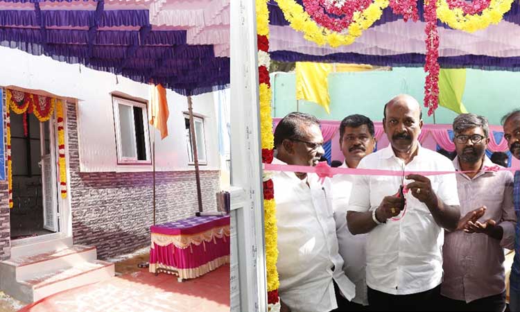 சென்னையில் தூய்மை பணியாளர்களுக்கான உணவு வழங்கும் கூடம் - அமைச்சர் மா.சுப்பிரமணியன் திறந்து வைத்தார்
