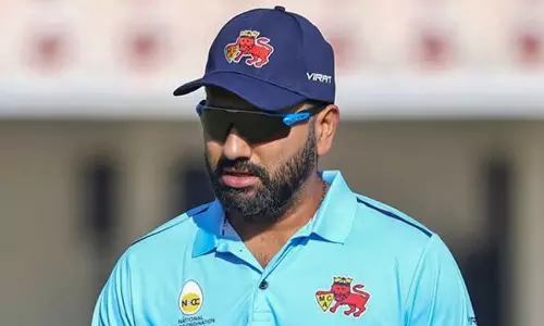 விஜய் ஹசாரே கோப்பை: சதம் விளாசிய ரோகித் சர்மா...மும்பை  வெற்றி