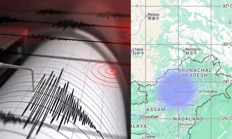 அருணாச்சல பிரதேசத்தில் நிலநடுக்கம்: ரிக்டர் அளவில் 3.4 ஆக பதிவு அருணாச்சல பிரதேசத்தில் நிலநடுக்கம்: ரிக்டர் அளவில் 3.4 ஆக பதிவு