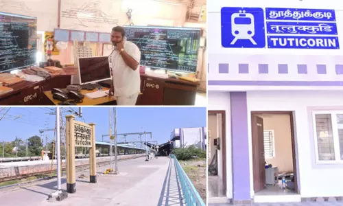 தூத்துக்குடி-மீளவிட்டான் ரெயில் நிலையங்களில் நவீன சிக்னல் சிஸ்டம் அறிமுகம்