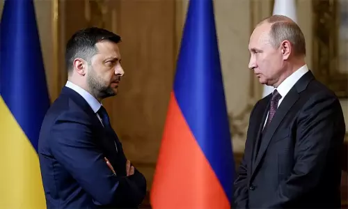 புதின் அழிந்து போகட்டும்:  சாபம் இட்ட  உக்ரைன் அதிபர் ஜெலன்ஸ்கி