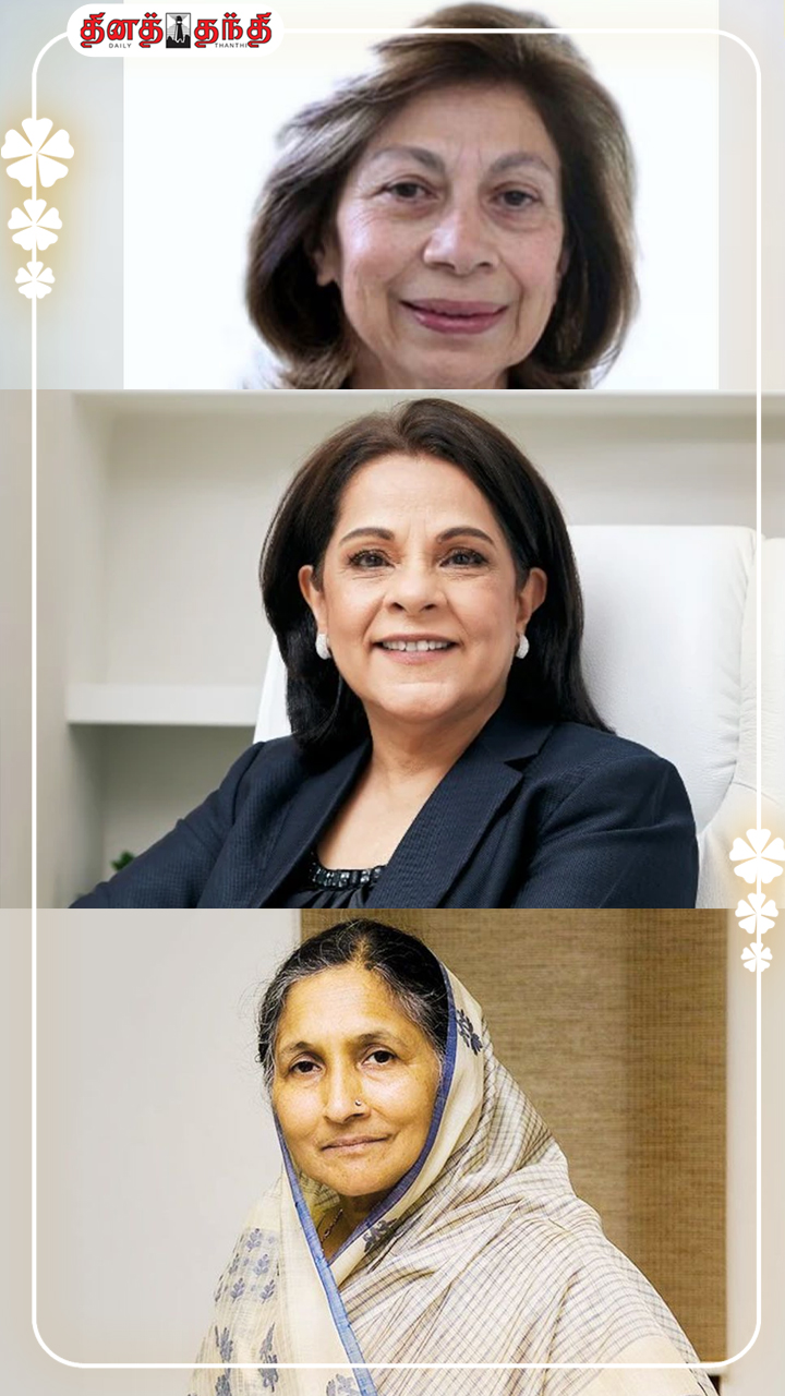 இந்தியாவின் டாப் 10 பணக்காரப் பெண்கள் யார் யார் தெரியுமா?