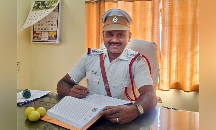 நாகர்கோவிலில் புதிய போக்குவரத்து இன்ஸ்பெக்டர் பொறுப்பேற்பு