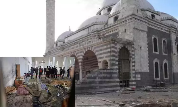 சிரியா: மத வழிபாட்டு தலத்தில் குண்டு வெடிப்பு - 8 பேர் பலி சிரியா: மத வழிபாட்டு தலத்தில் குண்டு வெடிப்பு - 8 பேர் பலி