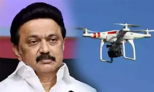 மு.க.ஸ்டாலின் வருகை: கள்ளக்குறிச்சி, தி.மலையில் டிரோன்கள் பறக்க தடை மு.க.ஸ்டாலின் வருகை: கள்ளக்குறிச்சி, தி.மலையில் டிரோன்கள் பறக்க தடை