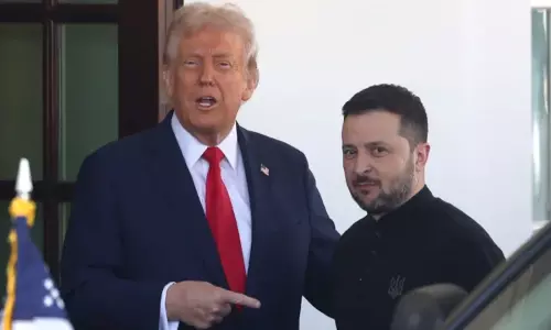 ரஷியா-உக்ரைன் போர் முடிவுக்கு வருமா..? டிரம்ப்-ஜெலன்ஸ்கி நாளை சந்திப்பு