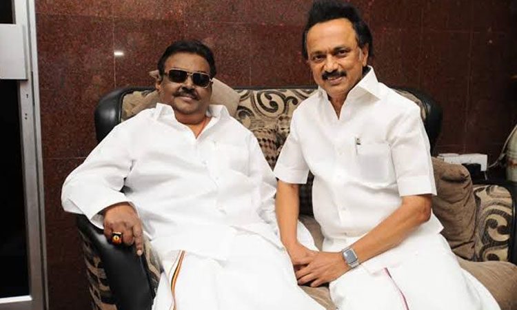 அருமை நண்பர் விஜயகாந்த் நற்பணிகளை நினைவுகூர்கிறேன்: முதல்-அமைச்சர் மு.க.ஸ்டாலின்