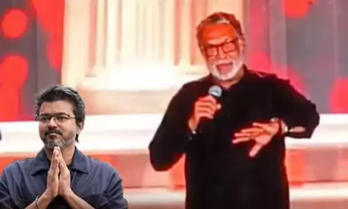Vijay is needed for Tamil cinema, - Actor Nassar spoke emotionally on stage