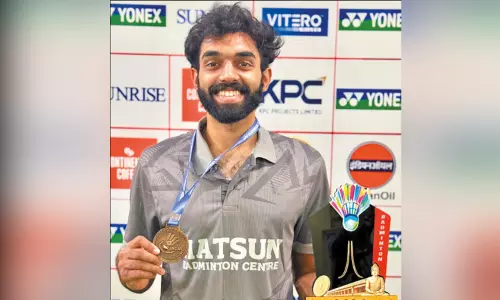 தேசிய சீனியர் பேட்மிண்டன்: தமிழக வீரர் சாம்பியன்