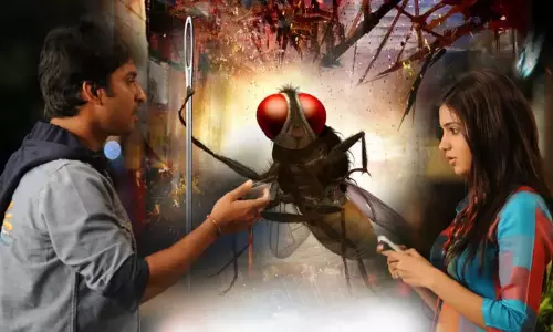 Strategic Move Before Varanasi: SS Rajamouli’s Eega Set for Worldwide Re-Release Strategic Move Before Varanasi: SS Rajamouli’s Eega Set for Worldwide Re-Release