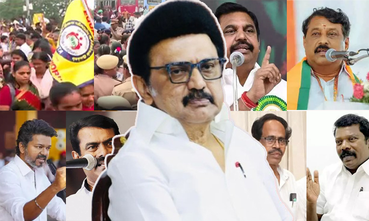 போராட்டங்கள்... எதிர்க்கட்சிகளின் குற்றச்சாட்டுகள்... கூட்டணி கட்சிகளின் நெருக்கடி - எப்படி சமாளிக்கப்போகிறது திமுக?