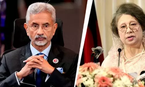 வங்காளதேச முன்னாள் பிரதமர் மறைவு: இறுதிச்சடங்கில் பங்கேற்கும் வெளியுறவுத்துறை மந்திரி ஜெய்சங்கர் வங்காளதேச முன்னாள் பிரதமர் மறைவு: இறுதிச்சடங்கில் பங்கேற்கும் வெளியுறவுத்துறை மந்திரி ஜெய்சங்கர்