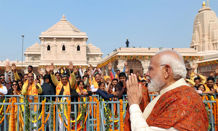அயோத்தி ராமர் கோவில் 2-வது ஆண்டு பிரதிஷ்டை தின விழா - பிரதமர் மோடி வாழ்த்து