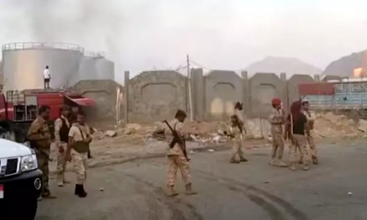 ஏமனில் அரபு அமீரக படைகள் மீது சவுதி அரேபியா தாக்குதல்