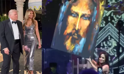 இயேசுவின் ஓவியத்தை 2.75 மில்லியன் டாலருக்கு ஏலத்தில் விற்ற டிரம்ப்