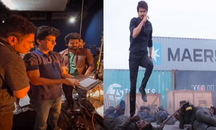 இணையத்தில் வைரலாகி வரும் விஜய்யின் `வாரிசு' பட போட்டோஷூட் வீடியோ