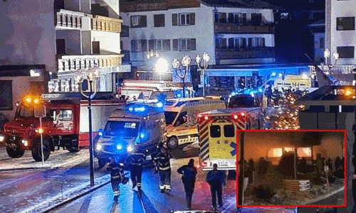 சுவிட்சர்லாந்து: புத்தாண்டு கொண்டாட்டத்தில் வெடிவிபத்து - பலி எண்ணிக்கை 47ஆக உயர்வு