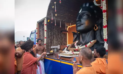 ஈஷா மஹாசிவராத்திரியை முன்னிட்டு சென்னையில் ஆதியோகி ரத யாத்திரை