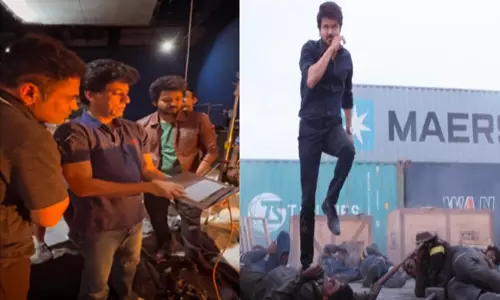 Vijays Varisu movie photoshoot video is going viral on the internet Vijays Varisu movie photoshoot video is going viral on the internet